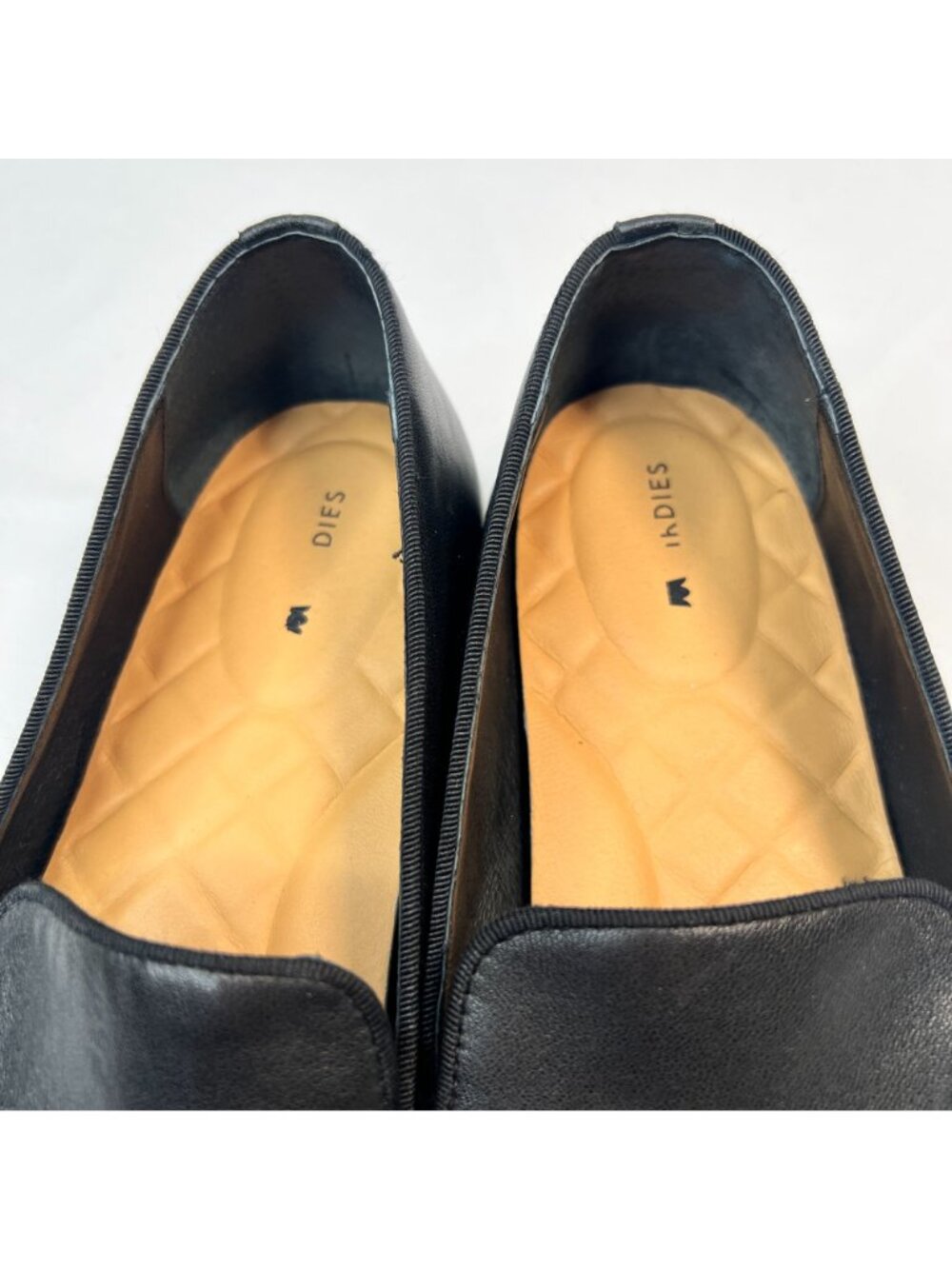 Birdies The Swift Slip-On Sneaker Smooth Black Leather Sneakers Casual 9 - Picture 5 of 14